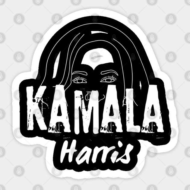 Kamala-2024 Sticker by BlackMeme94