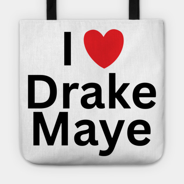 I-Love-Drake-Maye Tote by BlackMeme94