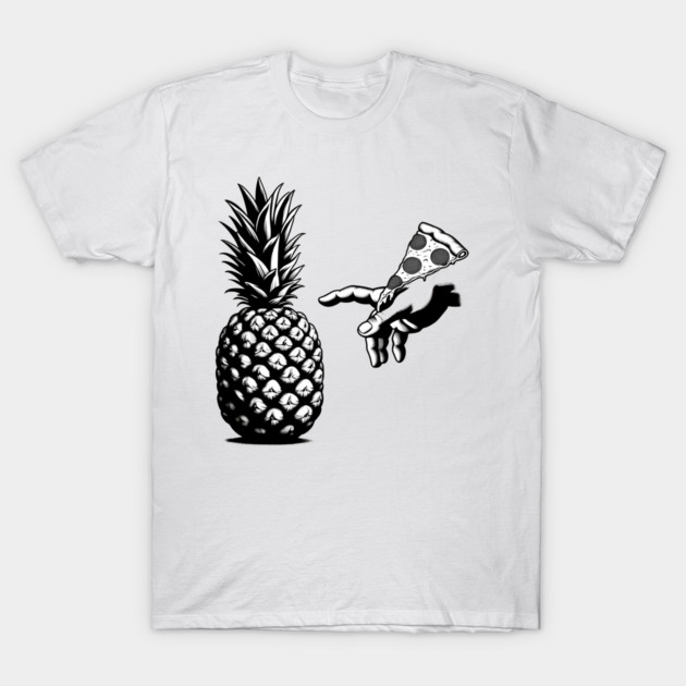 Love Pineapple on Pizza, Funny Pizza Lover T-Shirt by logiamerch