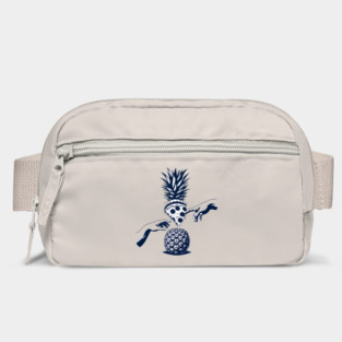 Love Pineapple on Pizza, Funny Pizza Lover Bag