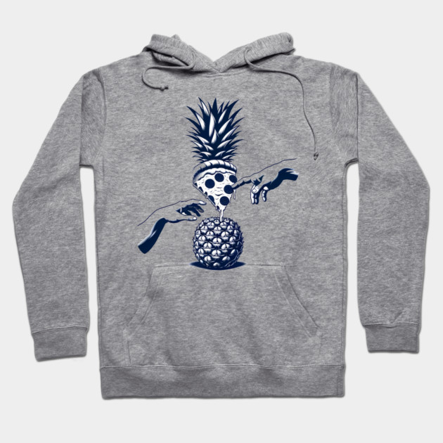 Love Pineapple on Pizza, Funny Pizza Lover Hoodie by logiamerch