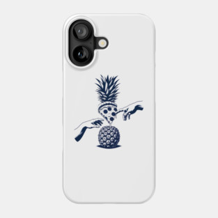 Love Pineapple on Pizza, Funny Pizza Lover Phone Case