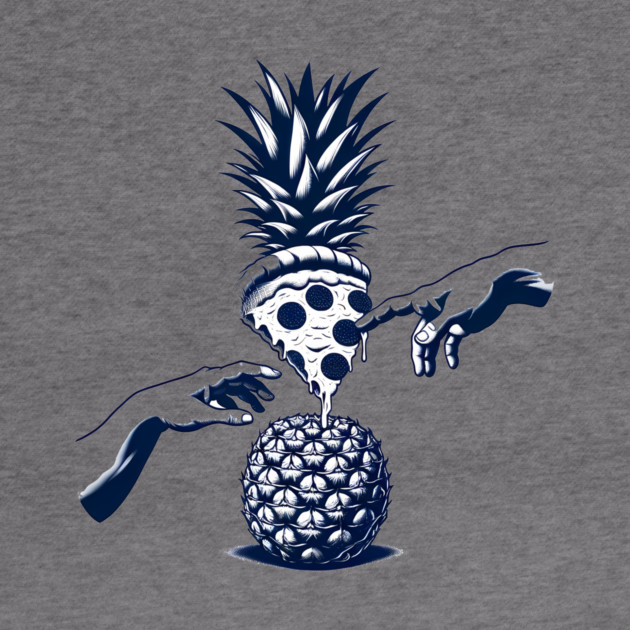Love Pineapple on Pizza, Funny Pizza Lover by logiamerch