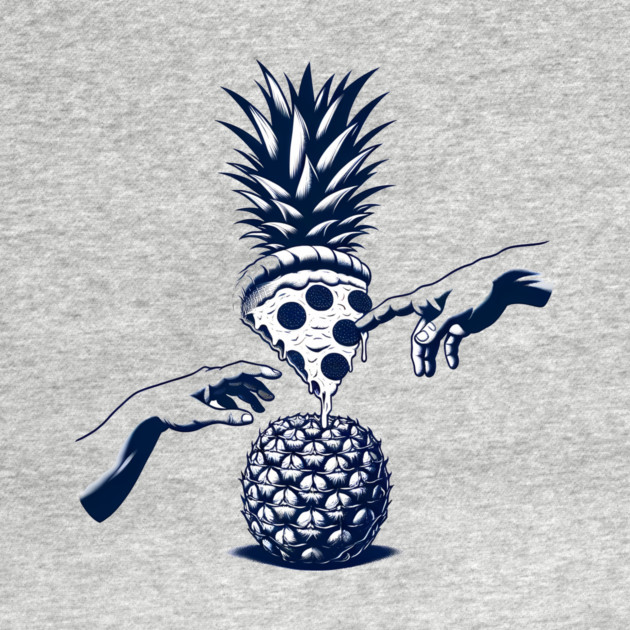 Love Pineapple on Pizza, Funny Pizza Lover by logiamerch
