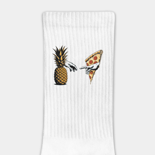 Love Pineapple on Pizza, Funny Pizza Lover by logiamerch