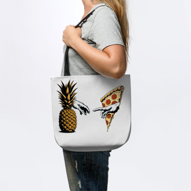 Love Pineapple on Pizza, Funny Pizza Lover by logiamerch