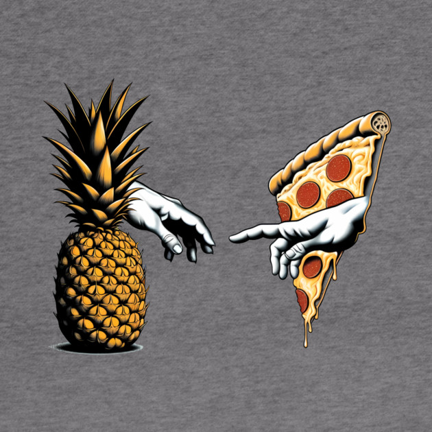 Love Pineapple on Pizza, Funny Pizza Lover by logiamerch
