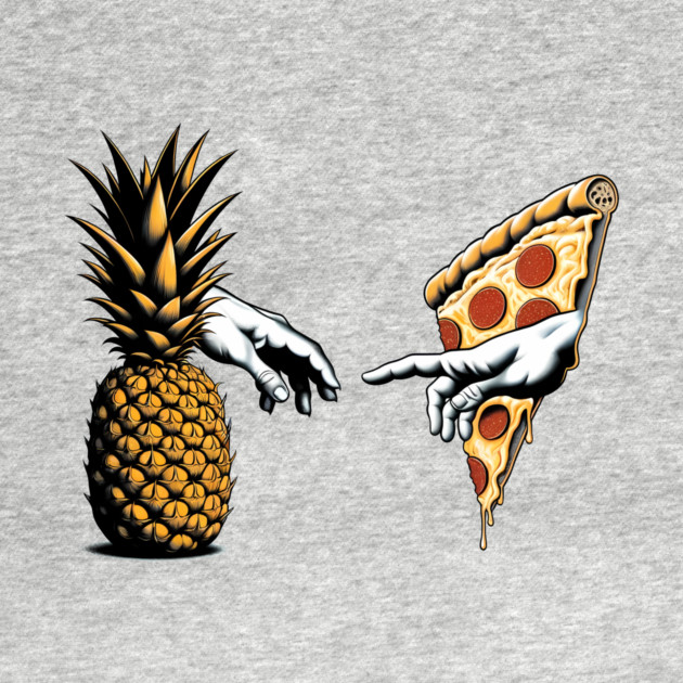 Love Pineapple on Pizza, Funny Pizza Lover by logiamerch