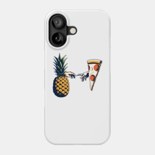 Love Pineapple on Pizza, Funny Pizza Lover Phone Case