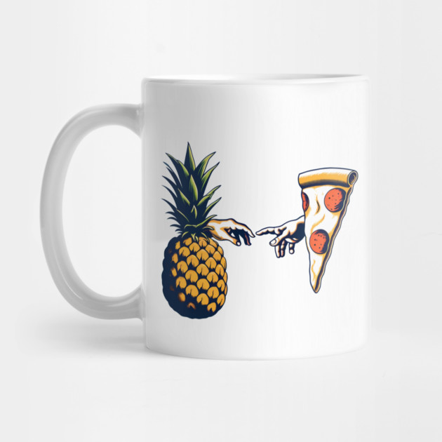 Love Pineapple on Pizza, Funny Pizza Lover by logiamerch