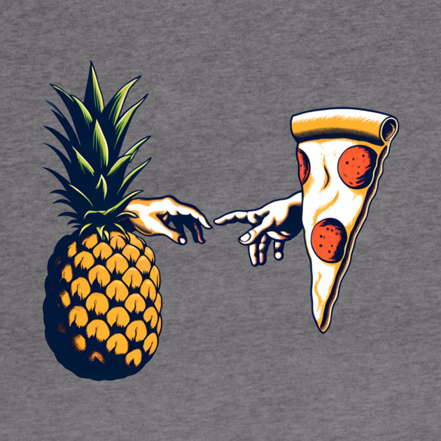 Love Pineapple on Pizza, Funny Pizza Lover by logiamerch