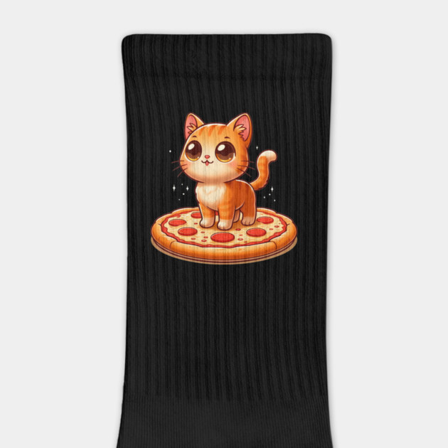 Cute kawaii with Pizza, Funny Pizza lover by logiamerch