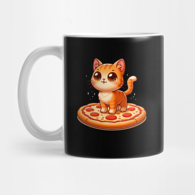 Cute kawaii with Pizza, Funny Pizza lover by logiamerch