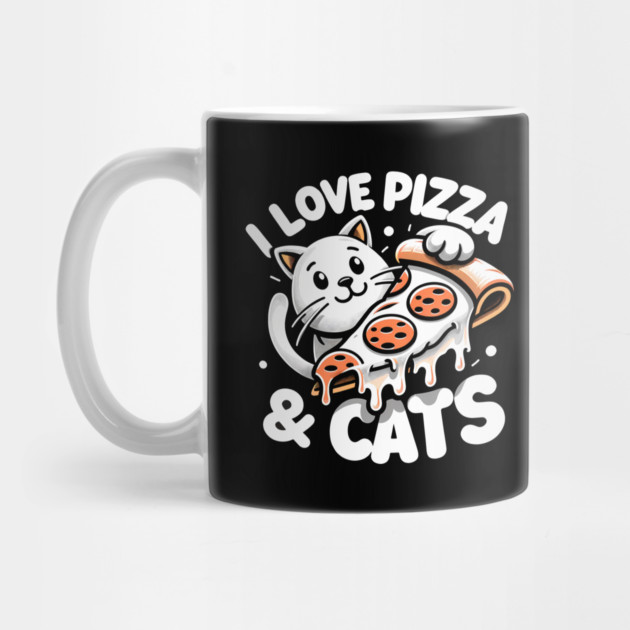 Cute kawaii with Pizza, Funny Pizza lover by logiamerch