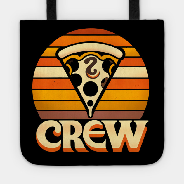 Funny Pizza Crew, Pizza Lover Tote by logiamerch