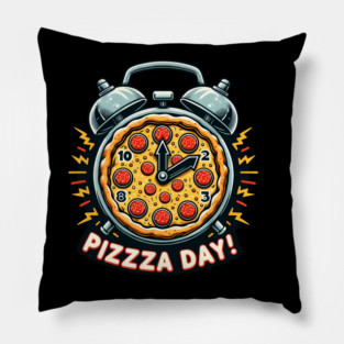 Funny Pizza Day, Pizza Lover Pillow