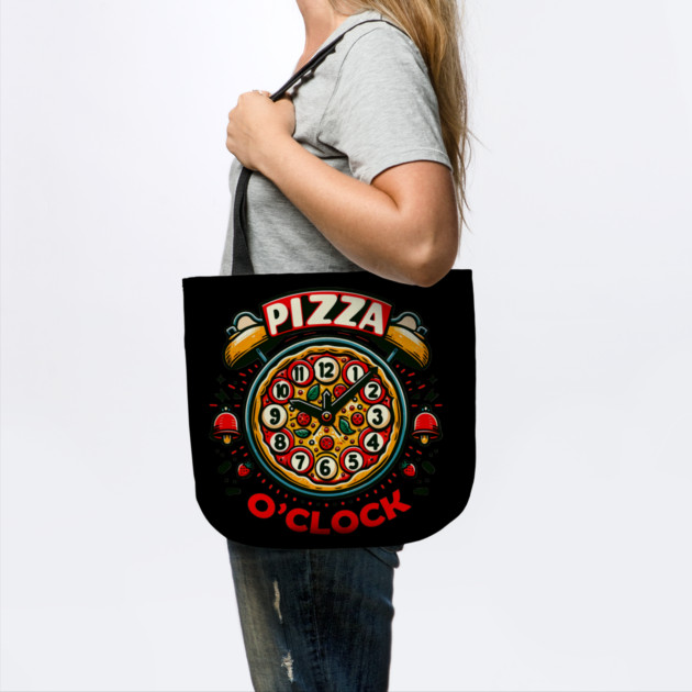 Funny Pizza o Clock, Pizza Lover by logiamerch
