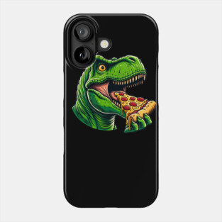 Funny Pizza T rex Dinosaur, Pizza Lover Phone Case