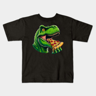 Funny Pizza T rex Dinosaur, Pizza Lover Kids T-Shirt