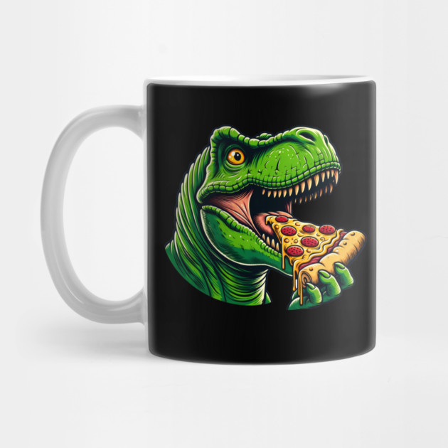 Funny Pizza T rex Dinosaur, Pizza Lover by logiamerch
