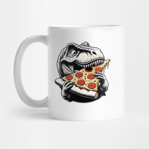 Funny Pizza T rex Dinosaur, Pizza Lover by logiamerch