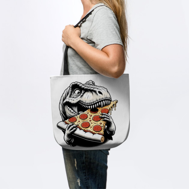 Funny Pizza T rex Dinosaur, Pizza Lover by logiamerch