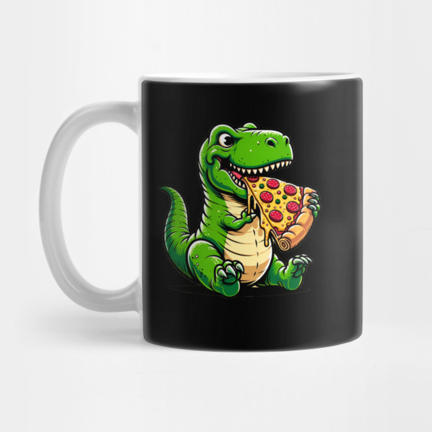 Funny Pizza T rex Dinosaur, Pizza Lover by logiamerch