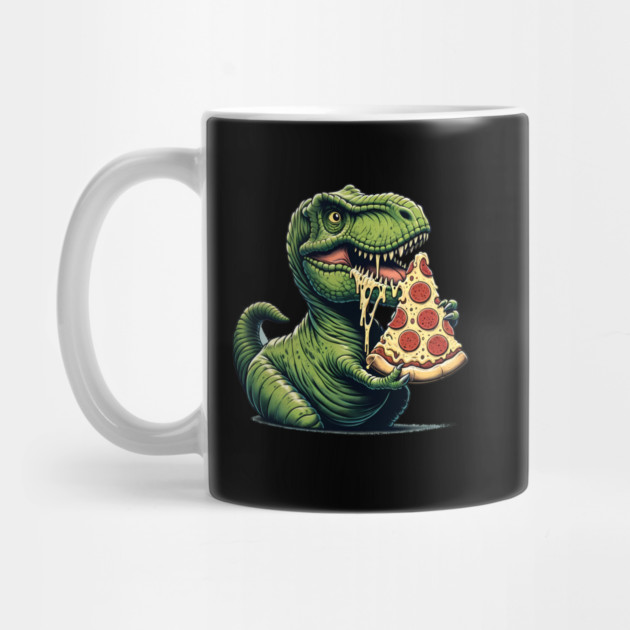 Funny Pizza T rex Dinosaur, Pizza Lover by logiamerch