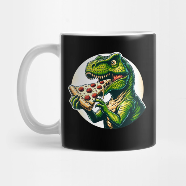 Funny Pizza T rex Dinosaur, Pizza Lover by logiamerch