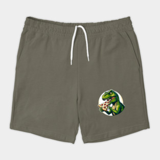 Funny Pizza T rex Dinosaur, Pizza Lover Shorts