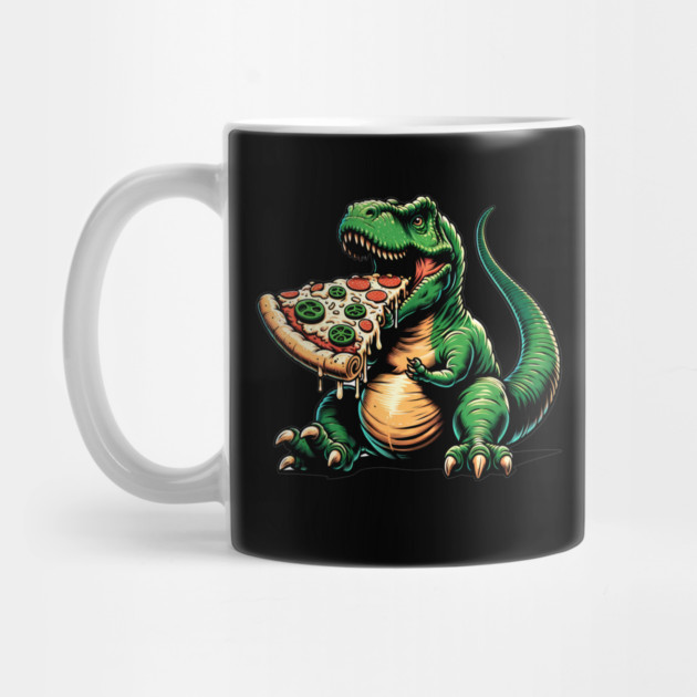 Funny Pizza T rex Dinosaur, Pizza Lover by logiamerch