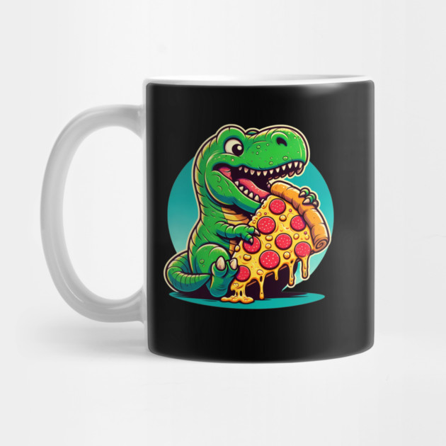 Funny Pizza T rex Dinosaur, Pizza Lover by logiamerch