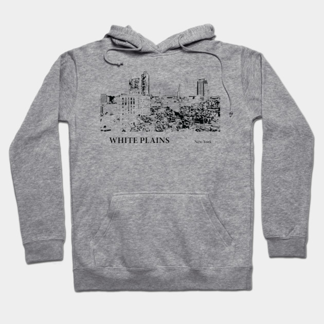 White Plains New York Hoodie by Lakeric