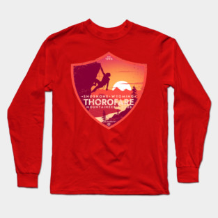 Firewatch: Mountaineer's Club (worn) Long Sleeve T-Shirt