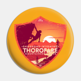 Firewatch: Mountaineer's Club (worn) Pin