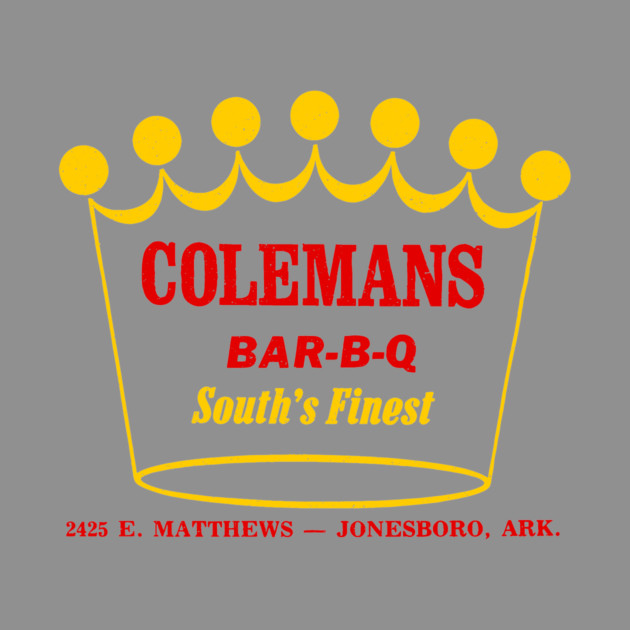 Colemans Bar-B-Q by rt-shirts