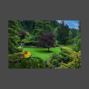 Butchart Gardens - Tranquility T-Shirt
