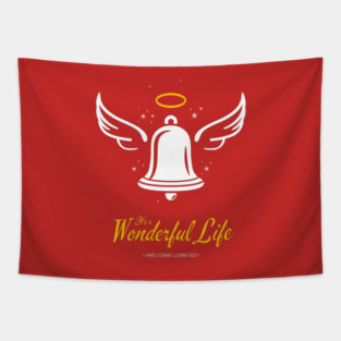 It's a Wonderful Life - Alternative Movie Poster Tapestry