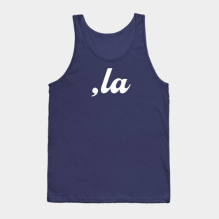 Comma-La Tank Top