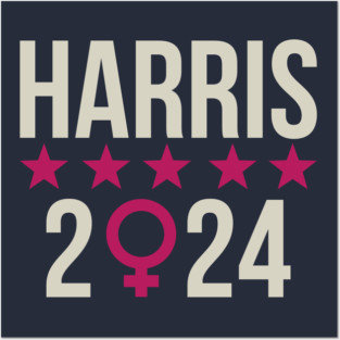 Harris 2024 Posters and Art