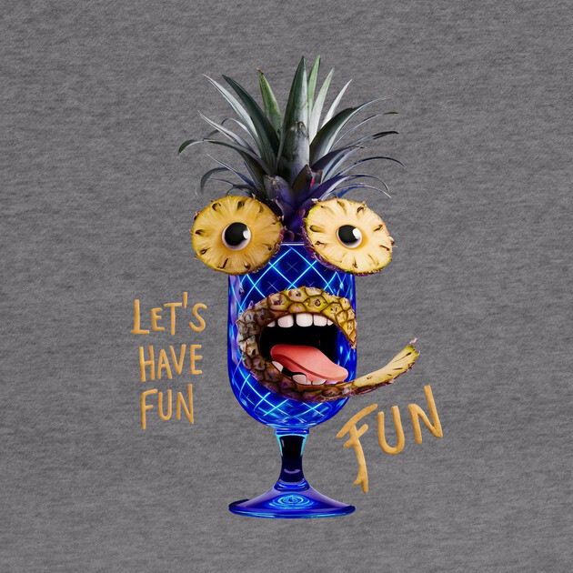 Pineapple Let's Have Fun by animegirlnft