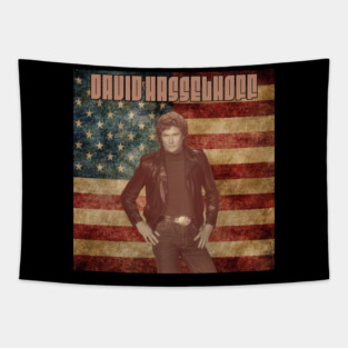 David Hasselhoff / American Actor Tapestry