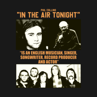 Phil Collins Music 80 T-Shirt