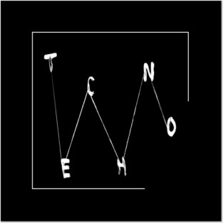 Techno Posters and Art