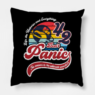 Dont panic Pillow