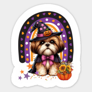 Halloween Shih Tzu Dog Lover Magnet