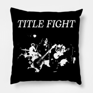 Title Fight Band Pillow