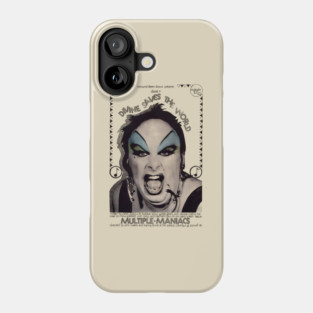 Divine Saves The World Phone Case