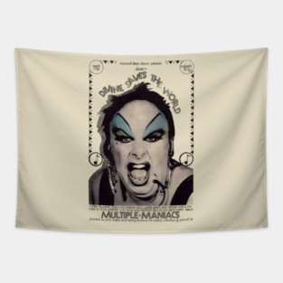 Divine Saves The World Tapestry