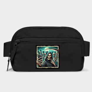 Grim Reaper Selfie (Color Version) Bag